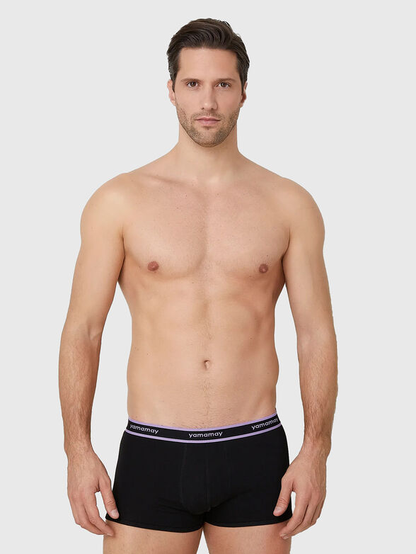NEW FASHION COLOR cotton boxers with logo embroidery - 3