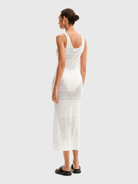 Openwork midi dress - 2