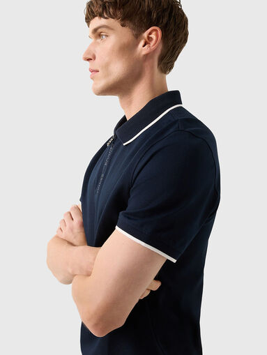 Polo shirt in beige - 5