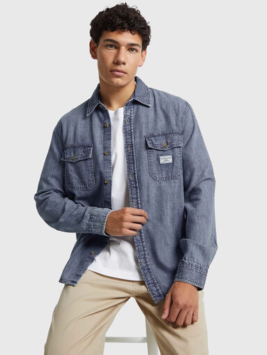 Denim shirt - 4