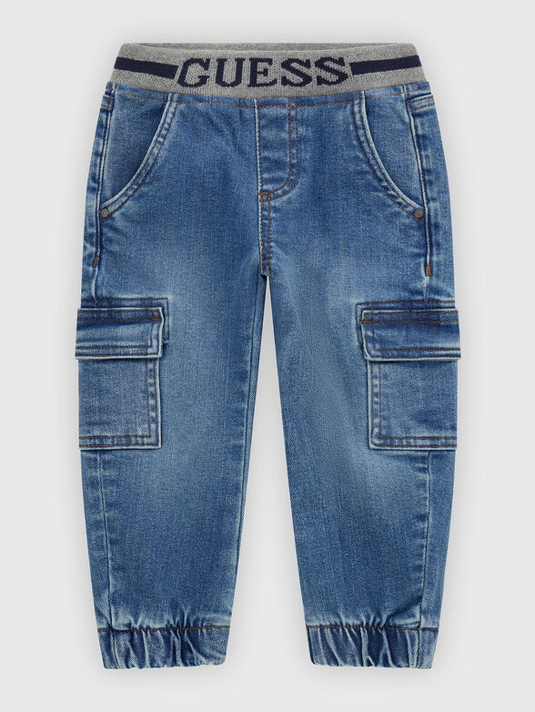 Jeans with logo detail - 1