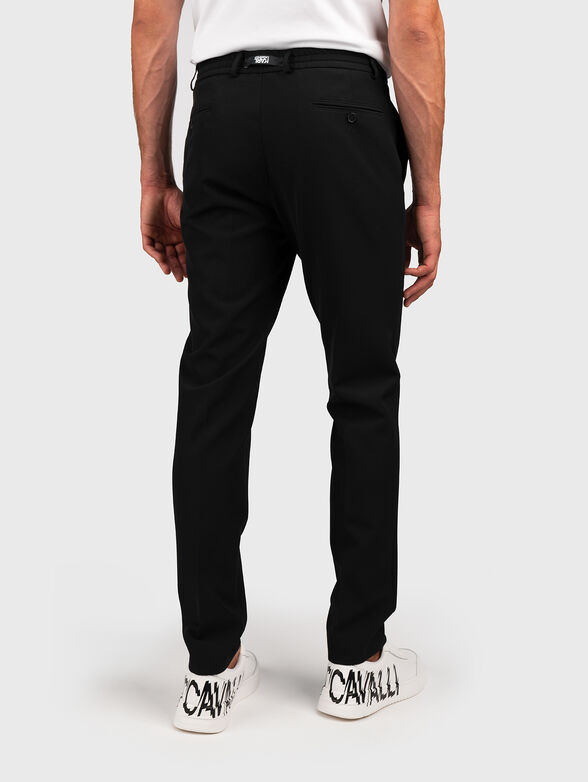 Black trousers with ties - 2