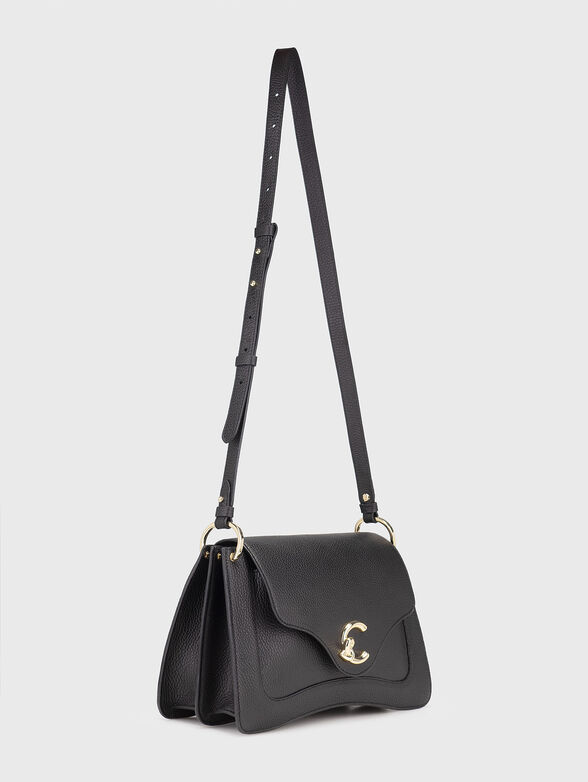 Small bag with long strap in leather strap - 2