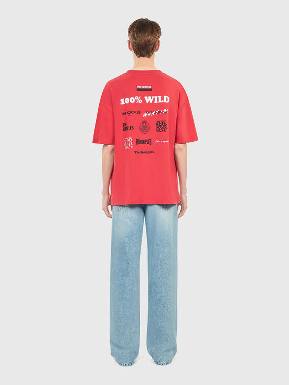 T-shirt with print on the back - 2