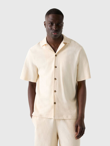 Knitted bowling shirt - 3