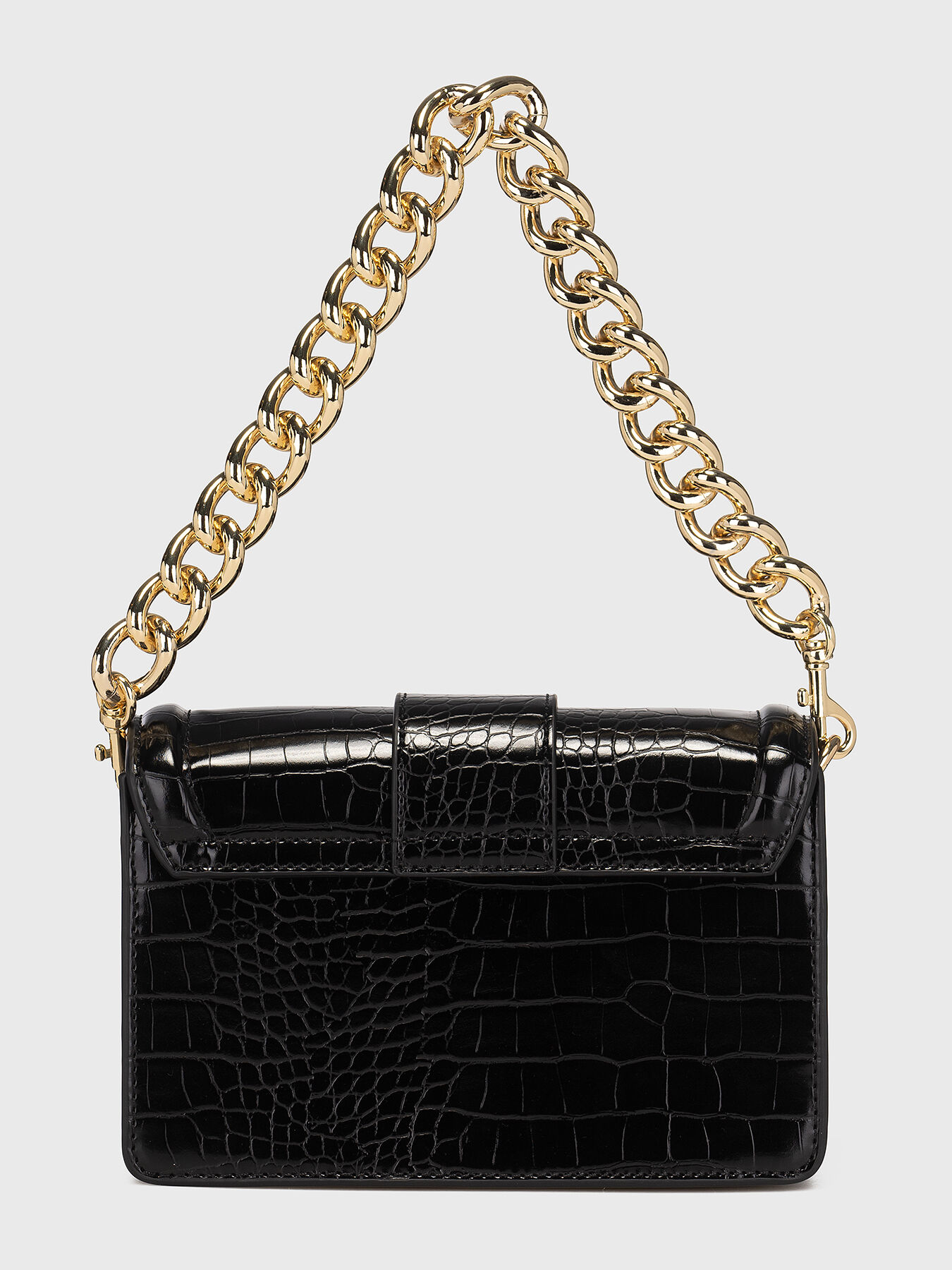 RANGE F bag with croco texture brand VERSACE JEANS COUTURE