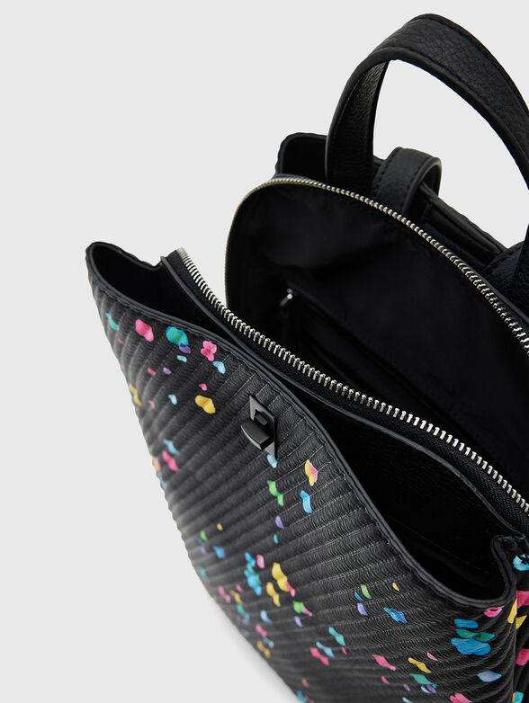 SPLATTER23 SUMY backpack with multicoloured accents - 4