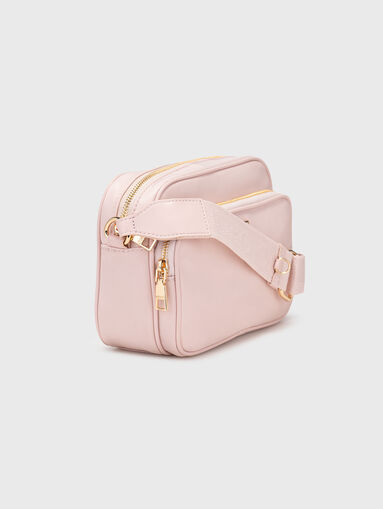 Black crossbody bag with logo - 4