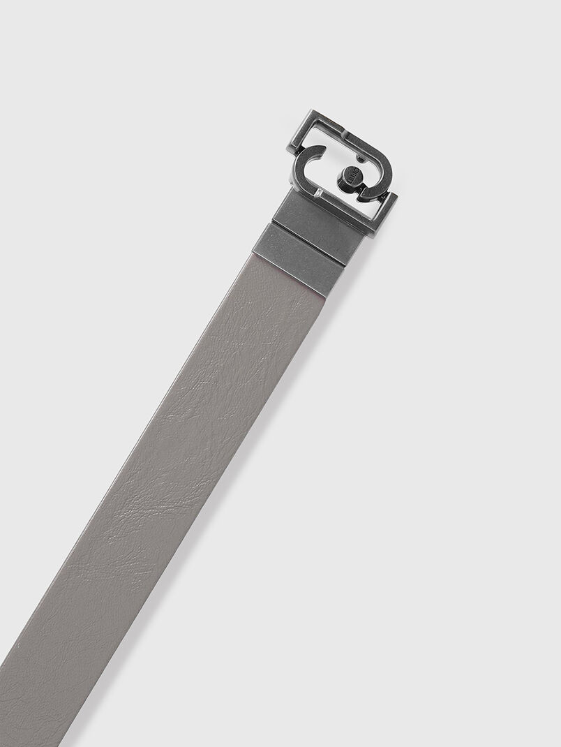 Belt with buckle logo - 3