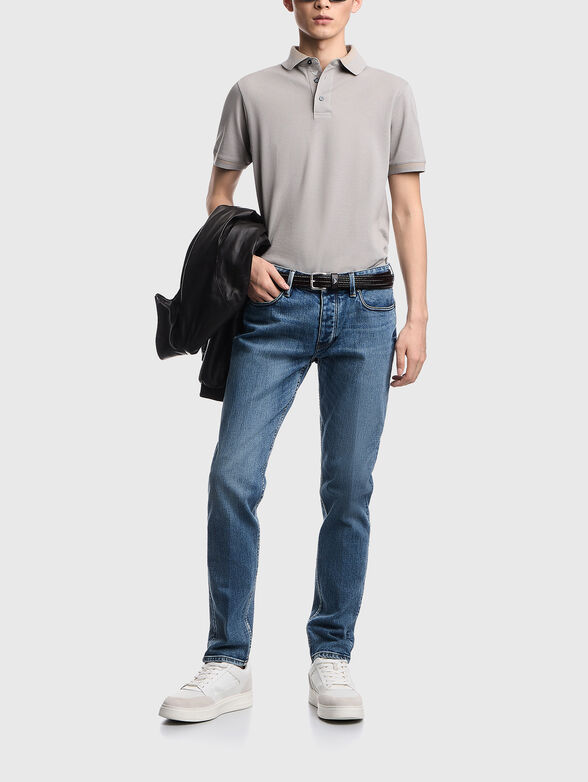 Slim-fit jeans with a logo detail - 4