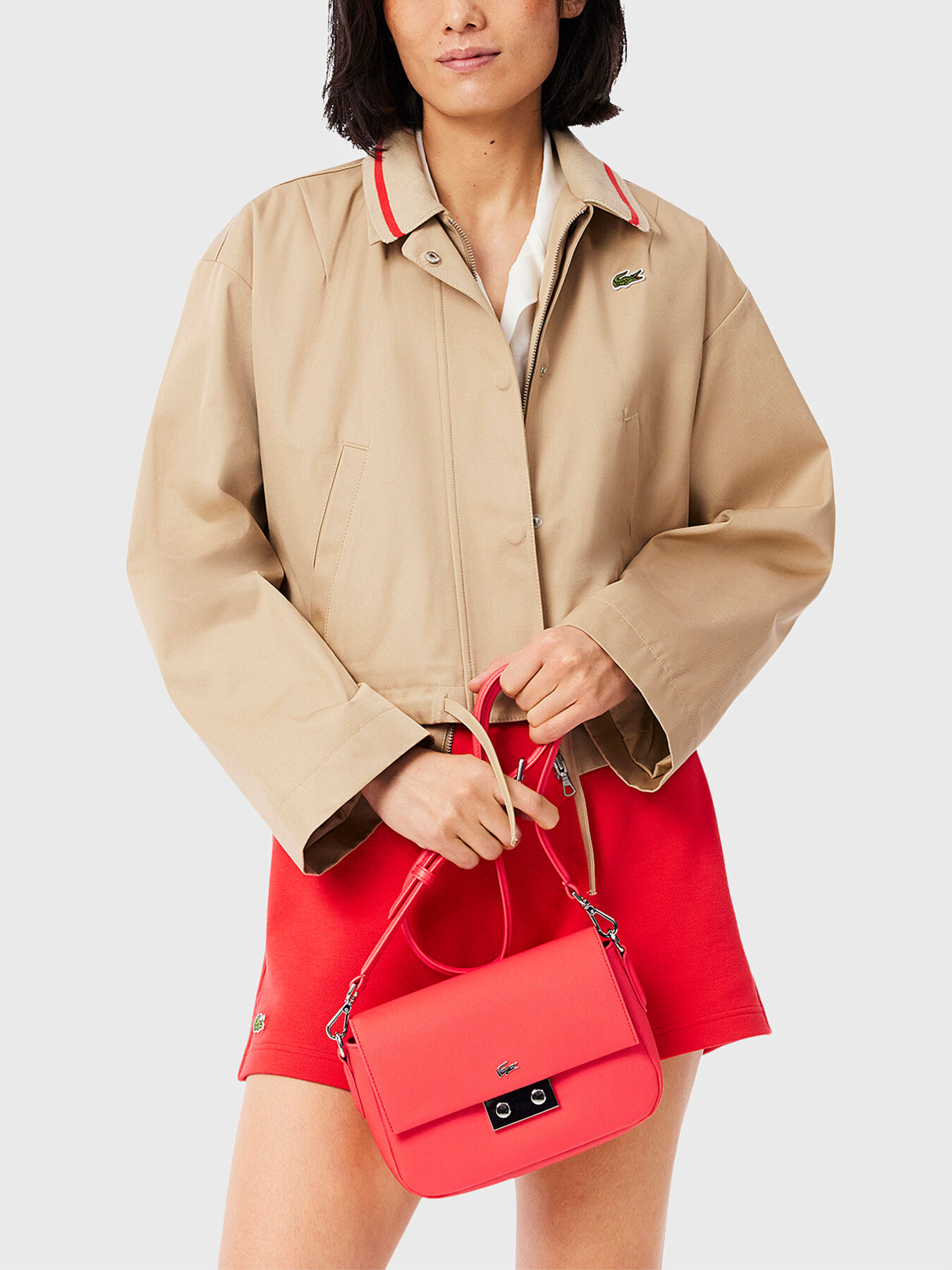 Crossbody bag with flap brand LACOSTE — Globalbrandsstore.com/en