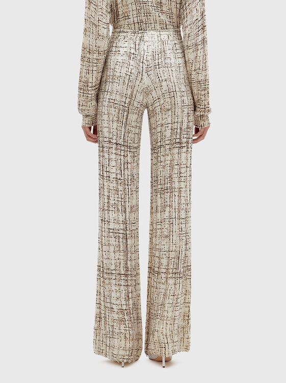 Straight wool blend trousers - 2