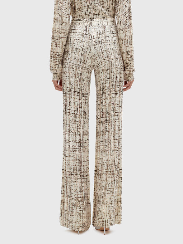 Straight wool blend trousers - 2