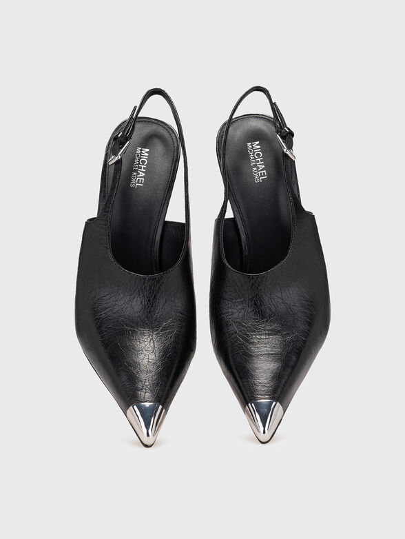 KASIA leather heeled shoes - 6