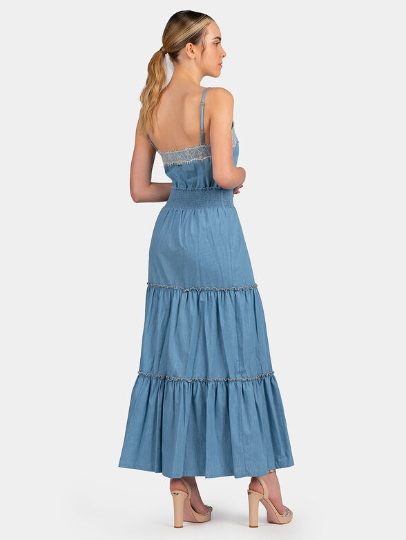 Long dress with lace - 2