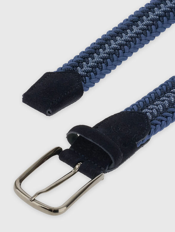 Dark blue woven belt - 2