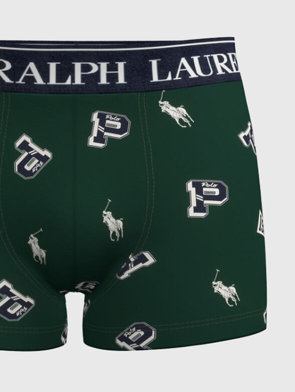 Cotton boxers with print - 1