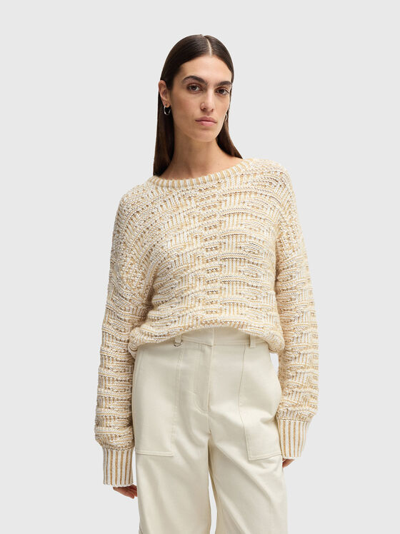 FLOMIRA cotton blend sweater - 1