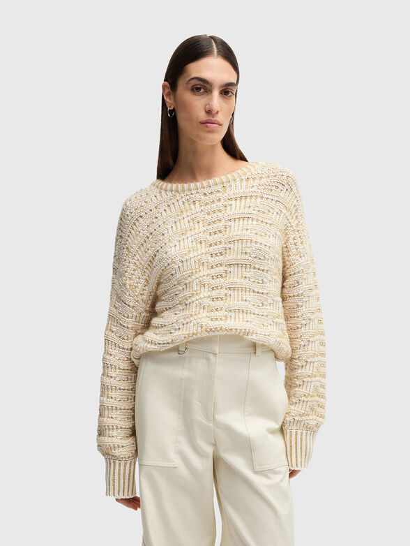 FLOMIRA cotton blend sweater - 1