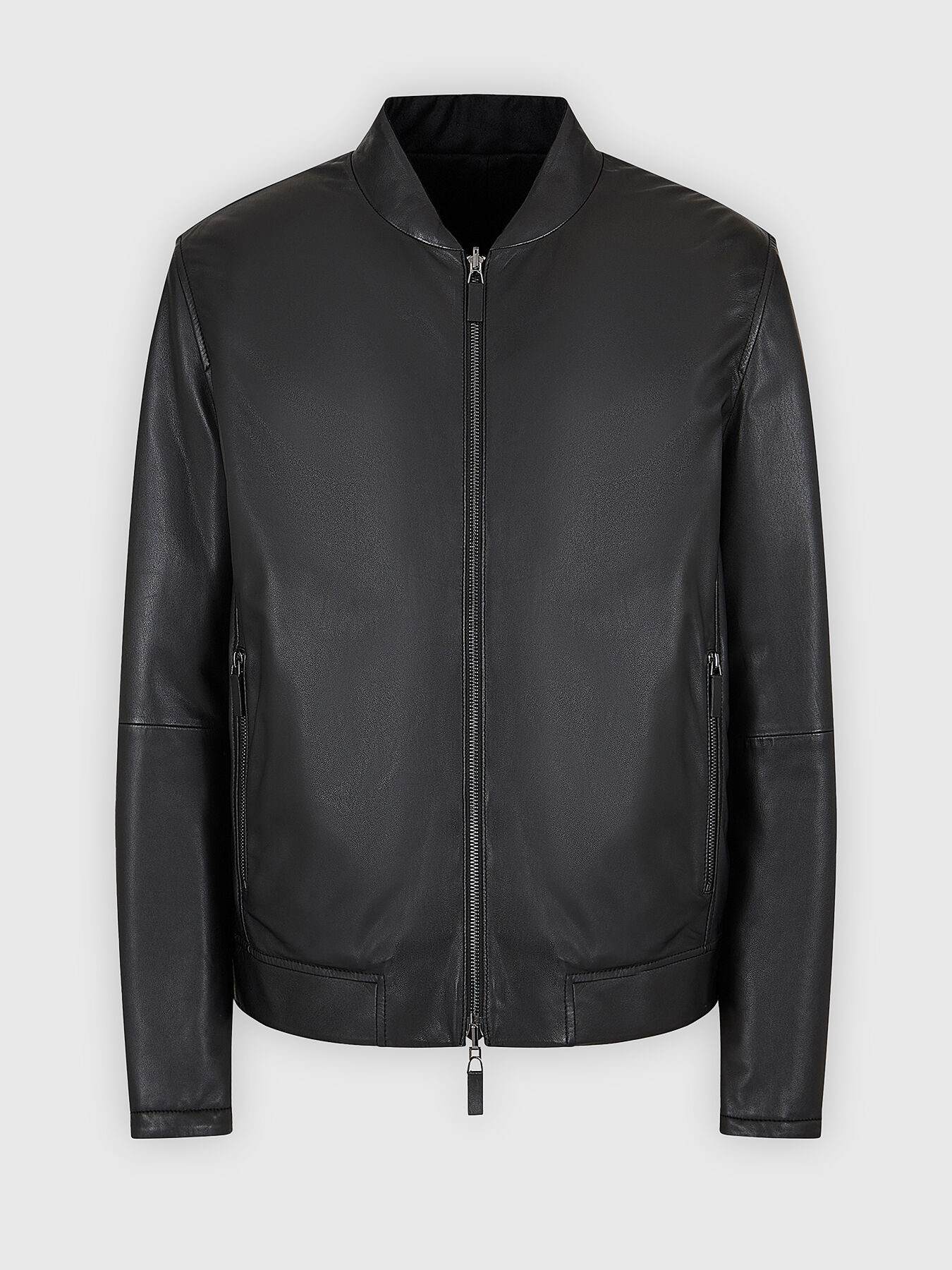 Two faced leather jacket brand EMPORIO ARMANI Globalbrandsstore en