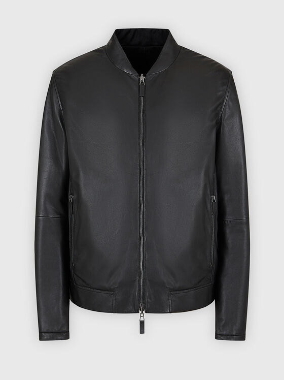 Two-faced leather jacket - 1