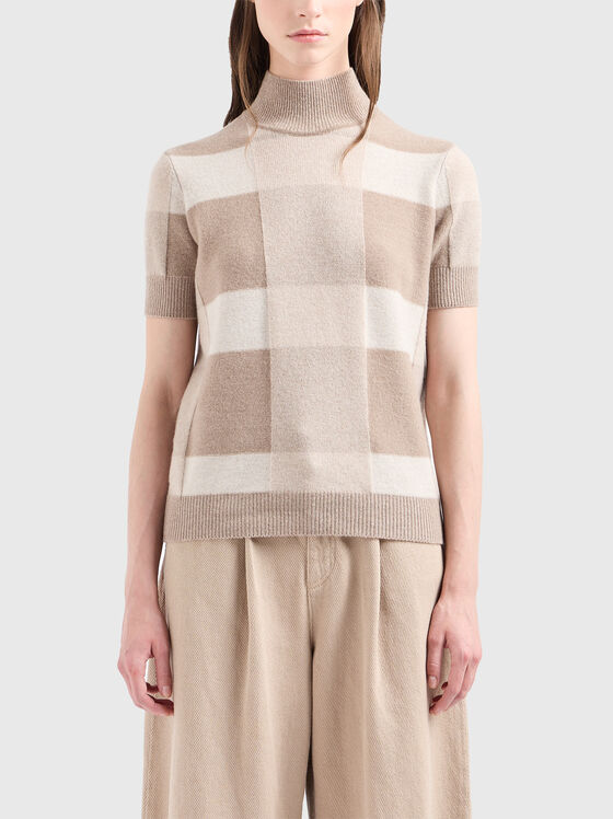 Wool and cashmere sweater - 1
