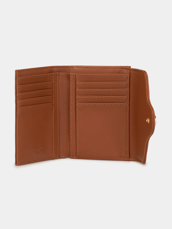 Small purse in black color with logo detail - 3