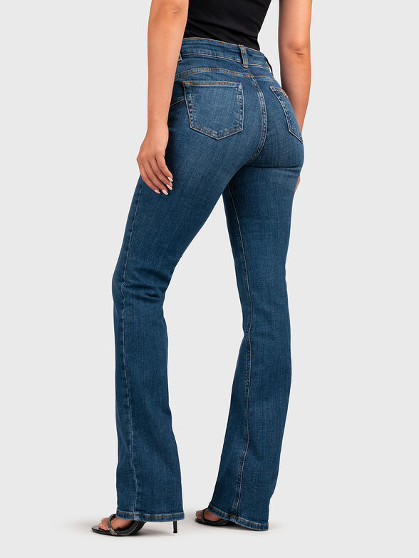 Jeans with logo accessories on the pockets - 2