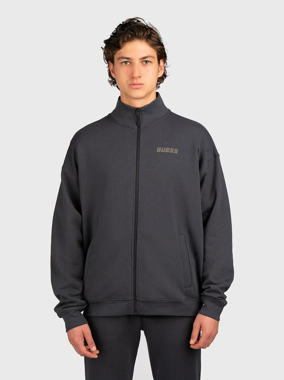 Sweatshirt with zip - 1