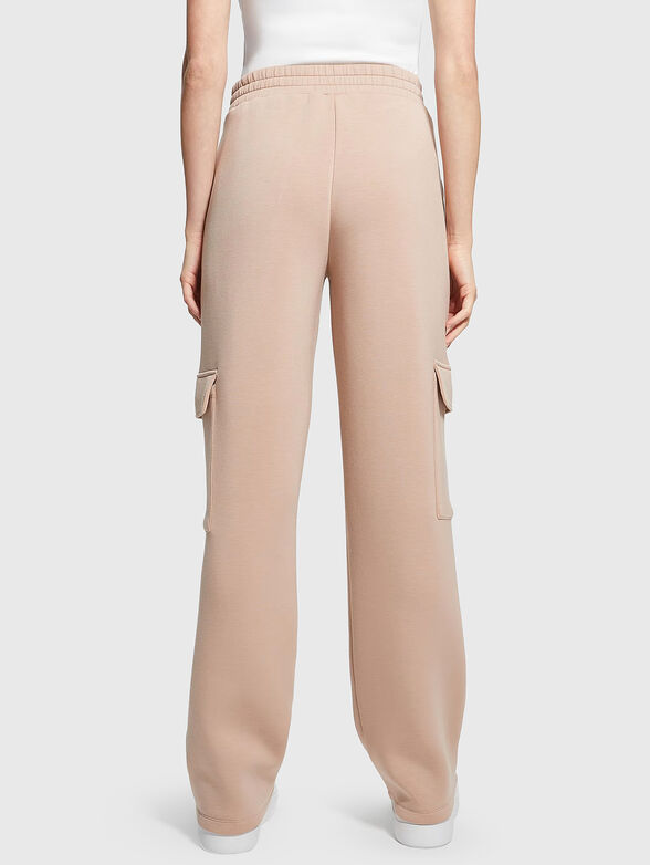 Beige sports pants - 2