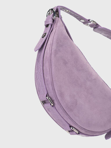 GIB denim shoulder bag with rhinestones - 4