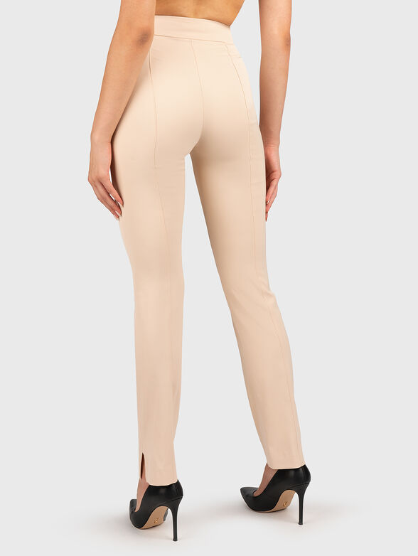 NORAH slim trousers with gold accent - 2