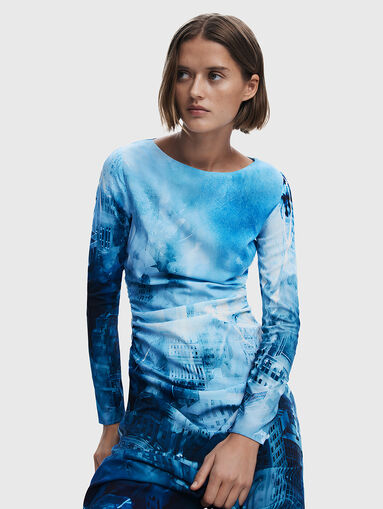 Dress with iridescent effect - 3