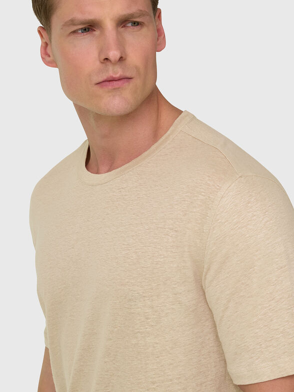 Beige t-shirt - 4
