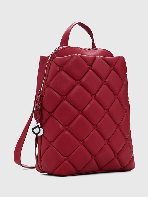 Backpack with quilted effect - 4