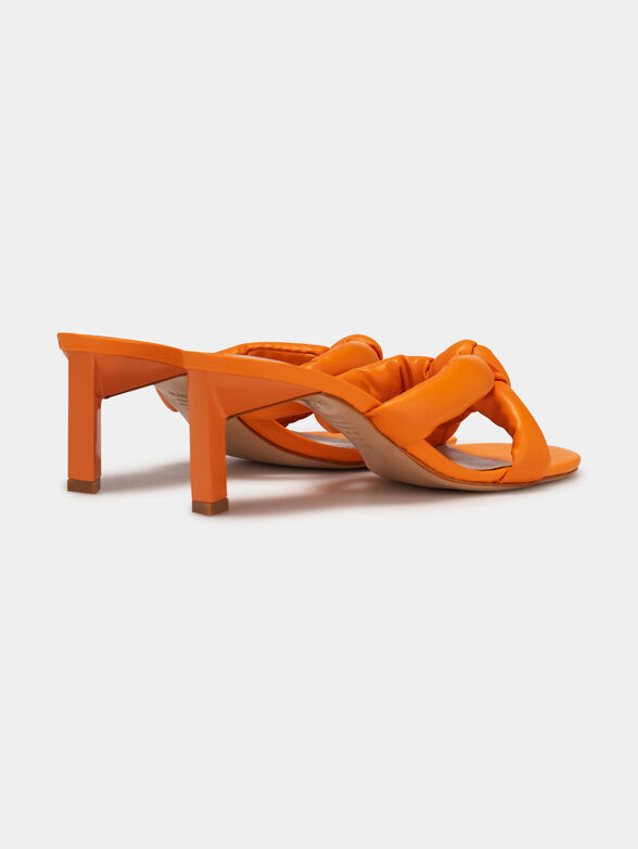 Black heeled sandals - 3
