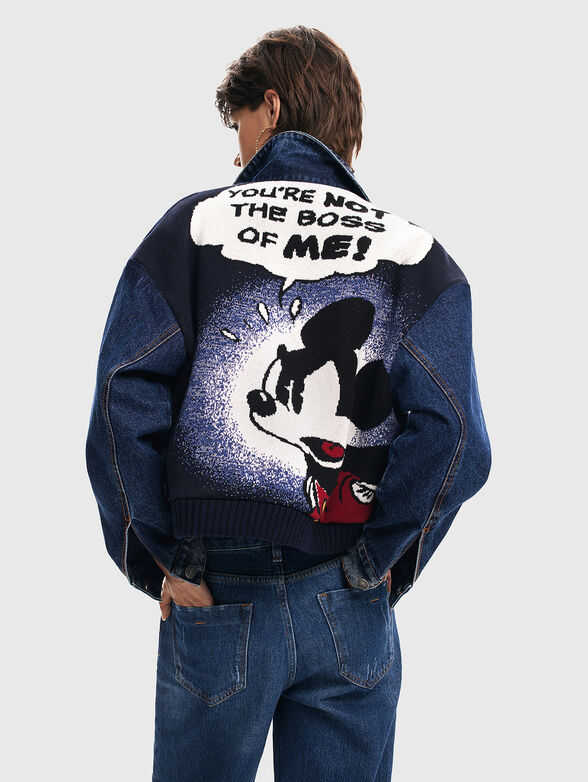MICKEY MOUSE jacket with print on the back  - 2