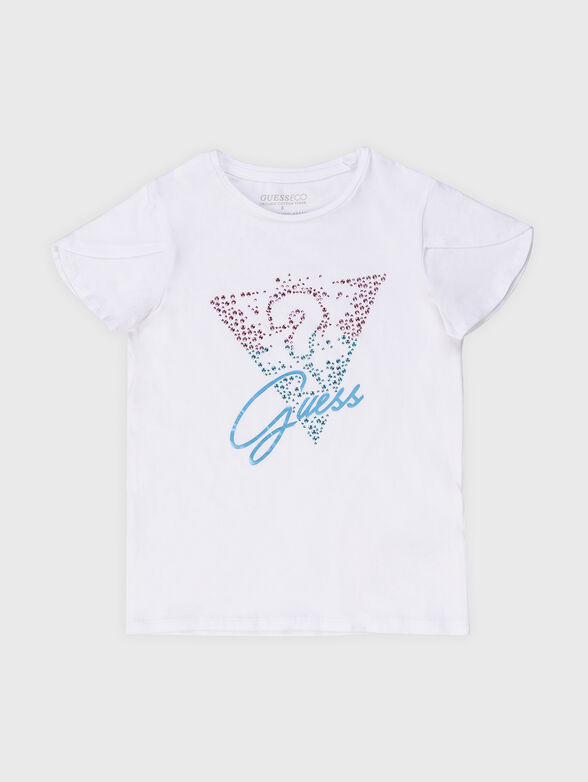 T-shirt with rhinestones  - 1