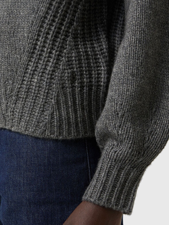 JOJO sweater with classic collar - 4