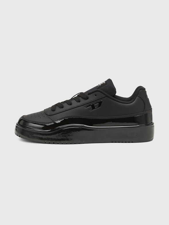  S-TRACKER-D black sport shoes with logo - 4
