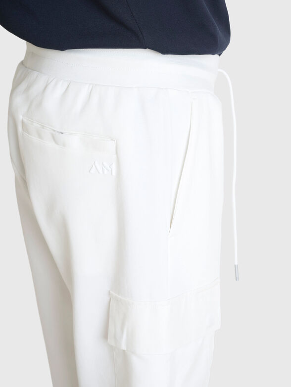 Dark blue shorts with side pockets  - 3