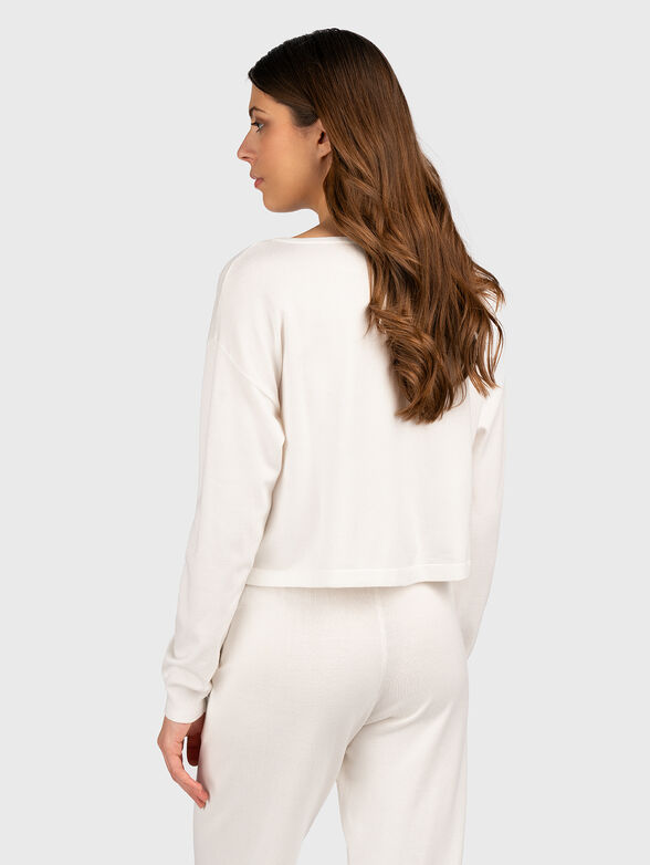 Sweater in viscose blend with studs - 3