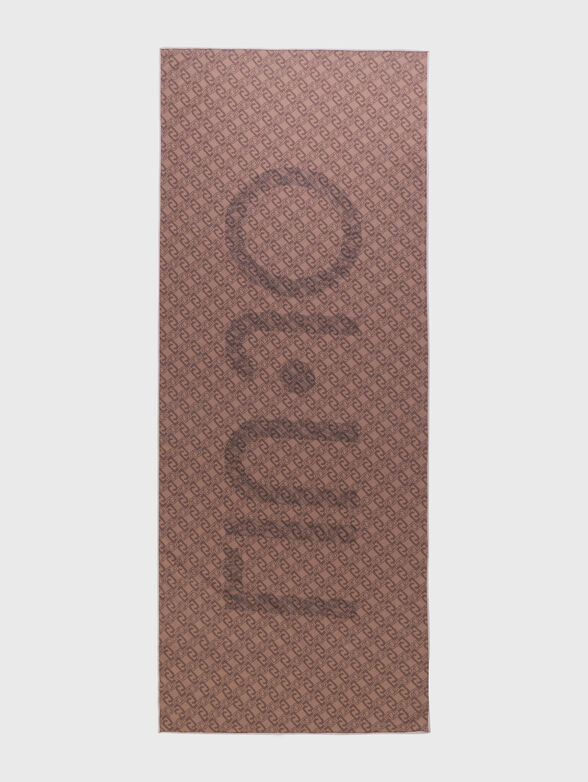 Scarf with logo print - 3