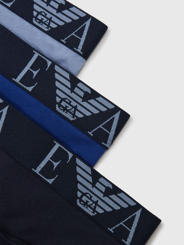 Set of three pairs of cotton briefs - 4