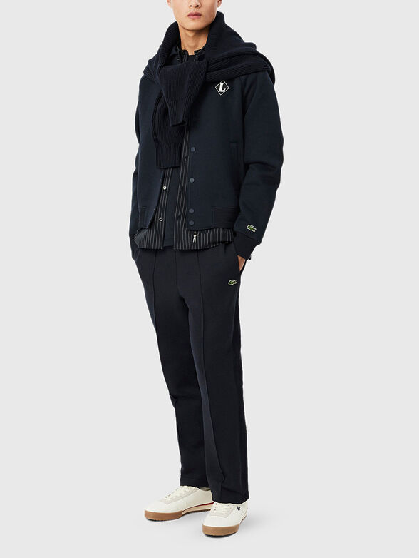 Bomber jacket with logo detail - 2