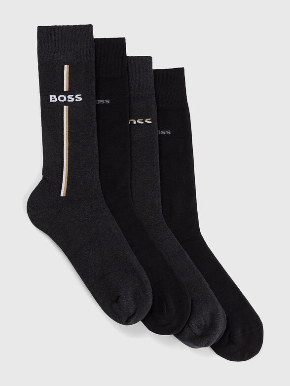 Four-pack of logo socks  - 1