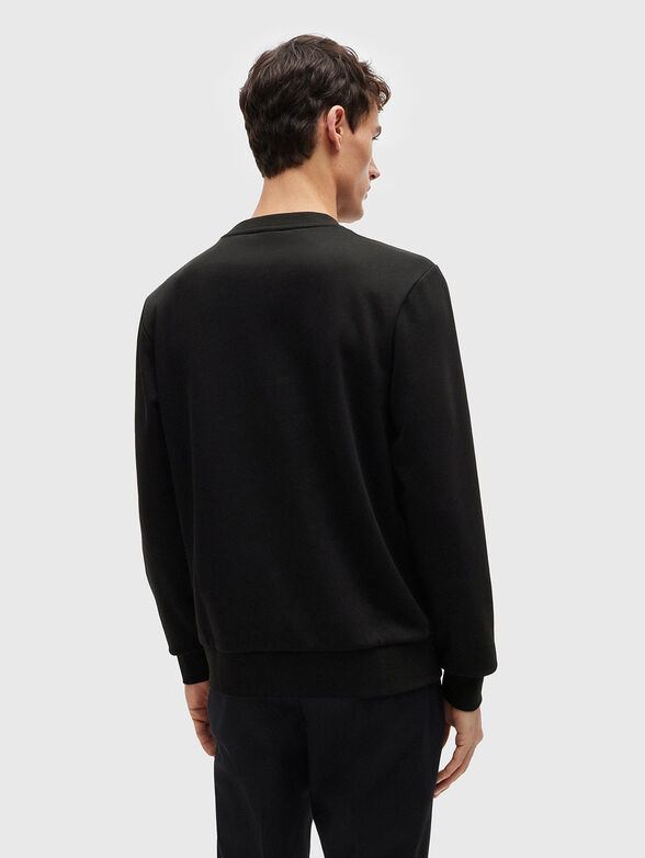 Roun neck cotton sweatshirt - 3