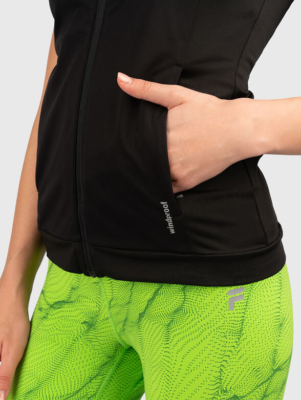 ROLLA sports top with zip  - 6