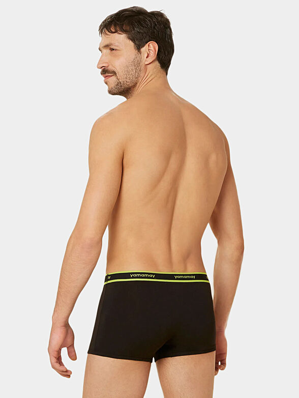 NEW FASHION COLOR black trunks - 2