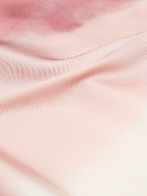 LEONIE scarf with print - 2